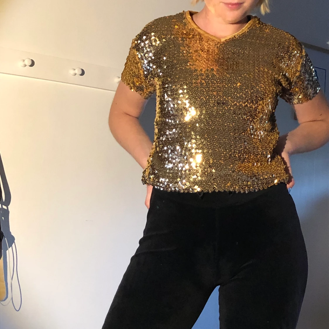 Paljett-topp