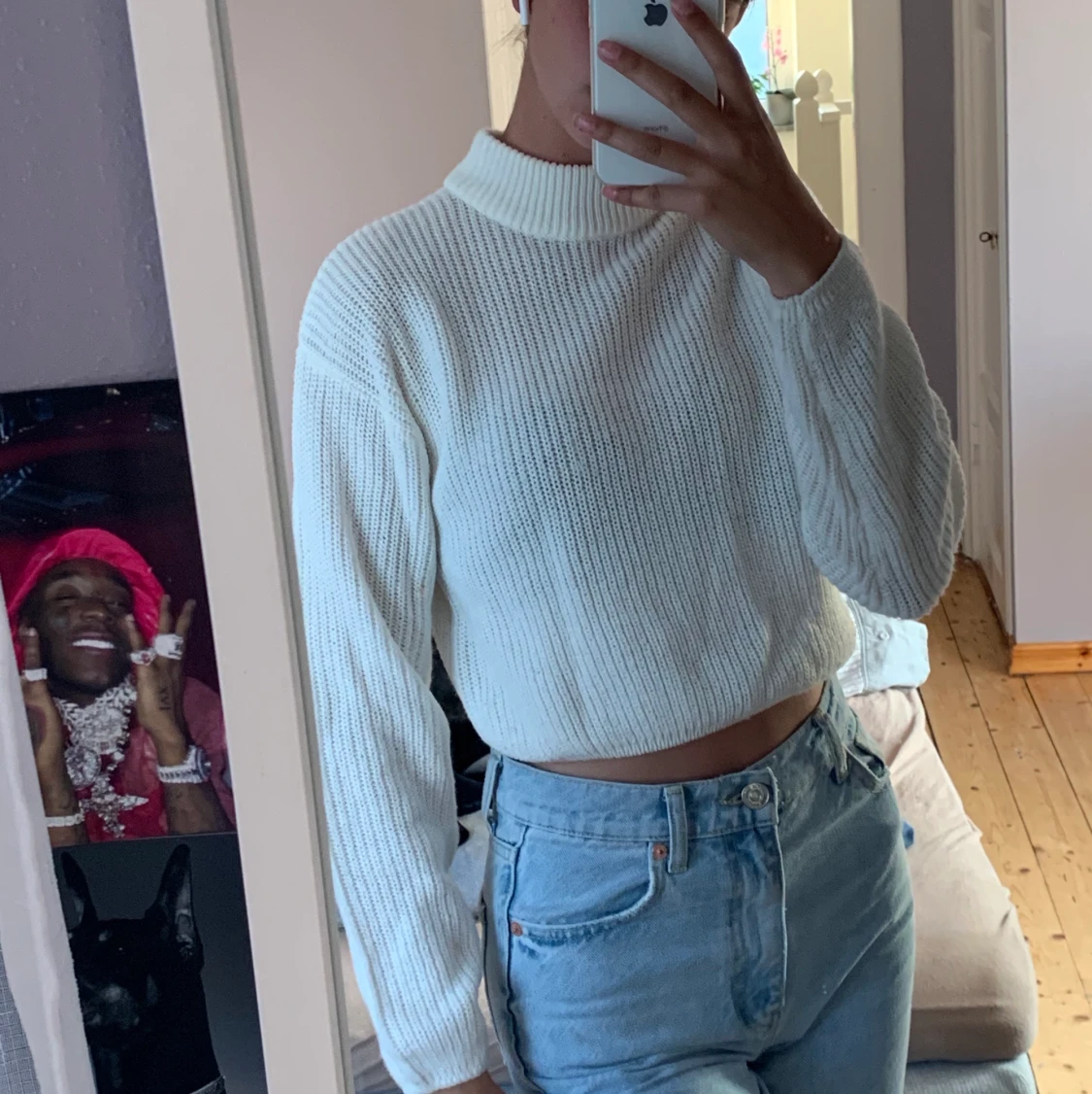 Stickad tröja  - 90