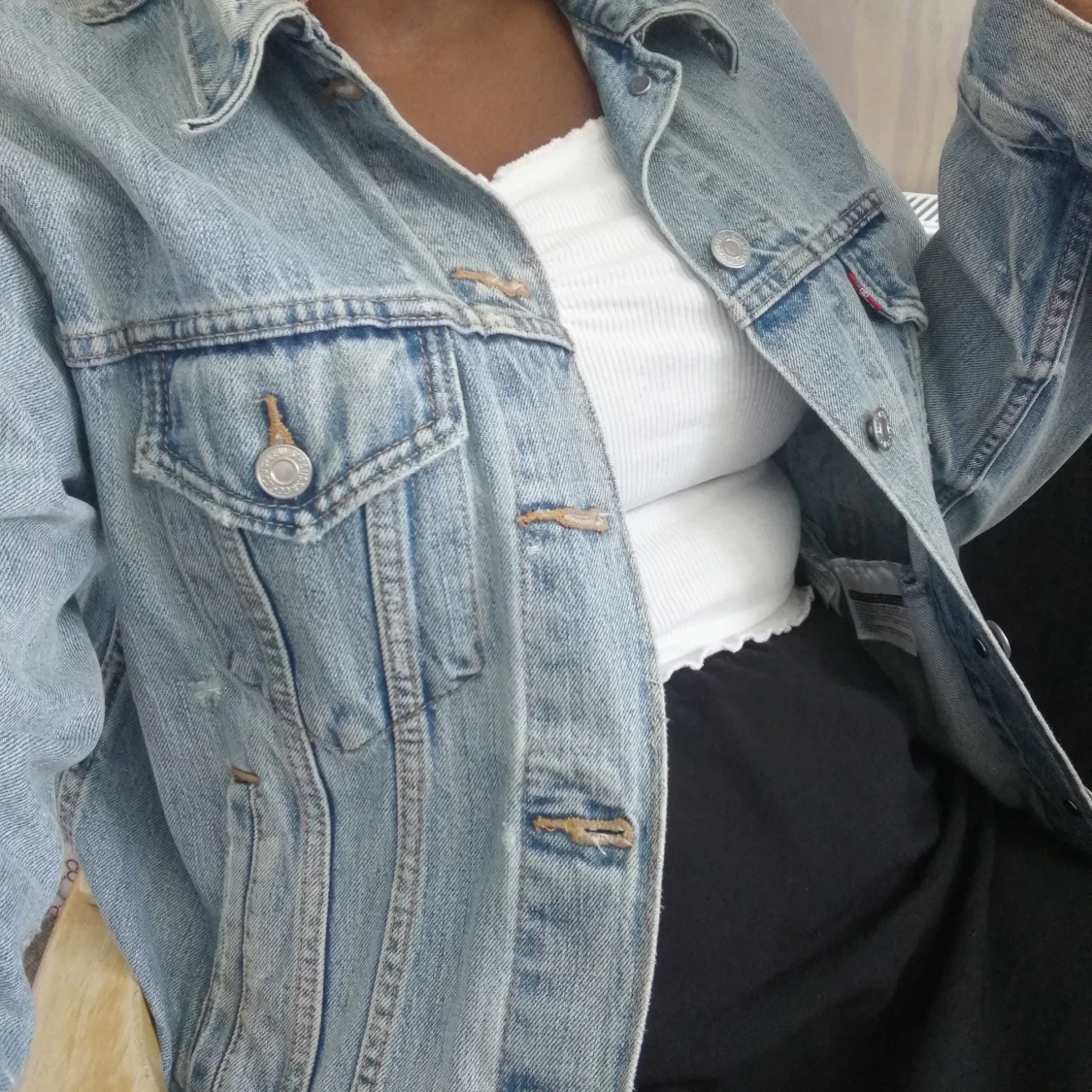 Levis jeans jacka  - 90