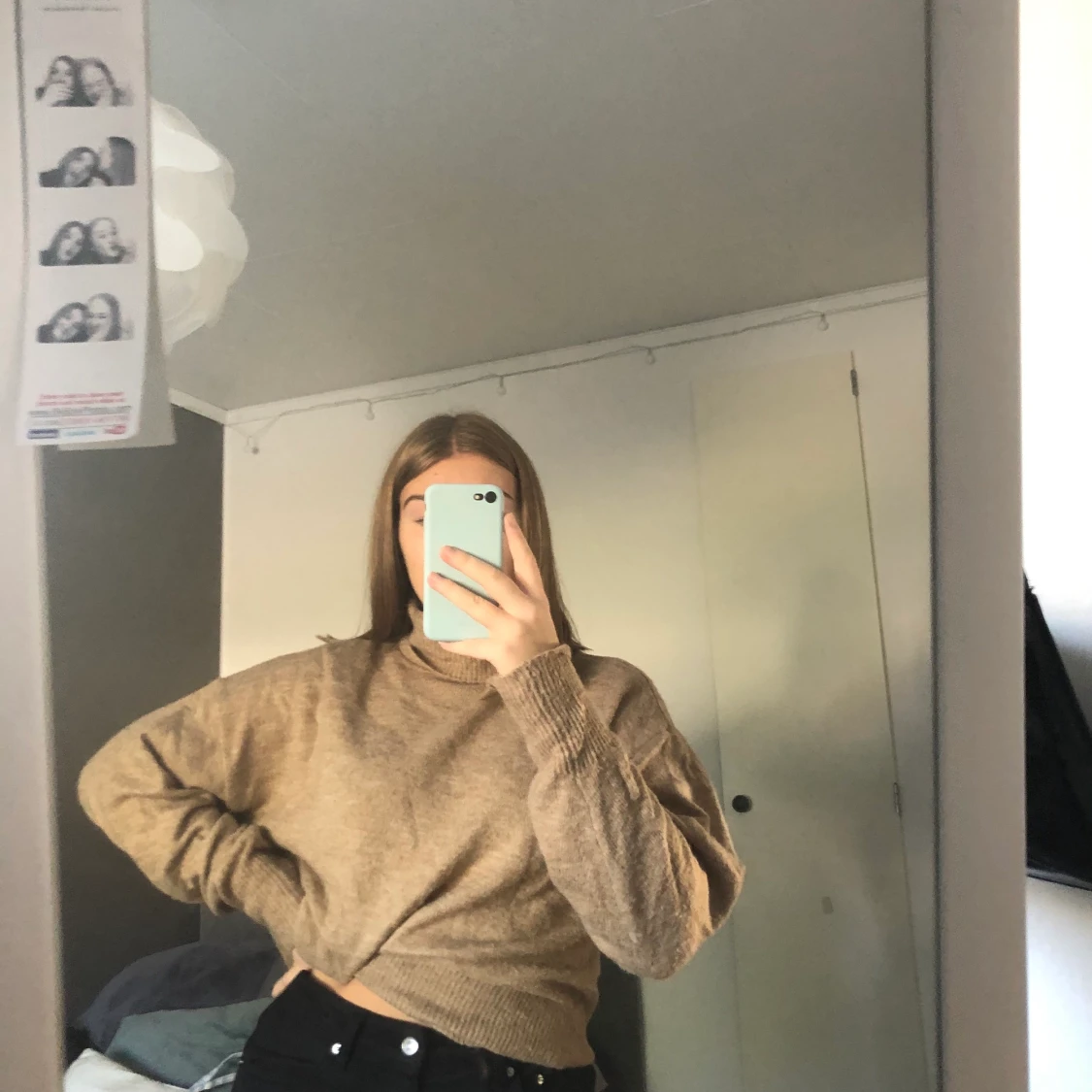 Stickad tröja 🤎 - 91