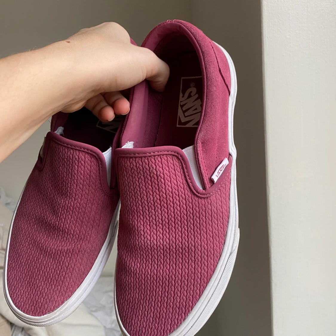 Vans i rosa mocka - 91