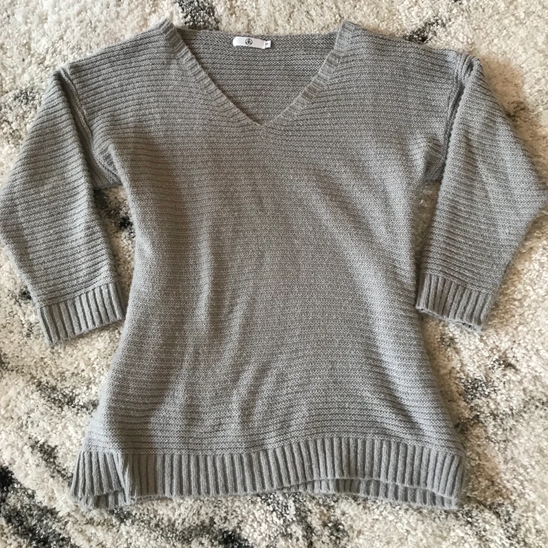 Oversized stickad tröja/klännin - 90