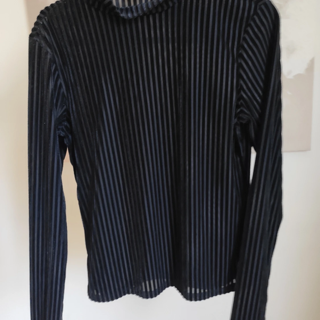 Black Shirt Blouse S Velvet