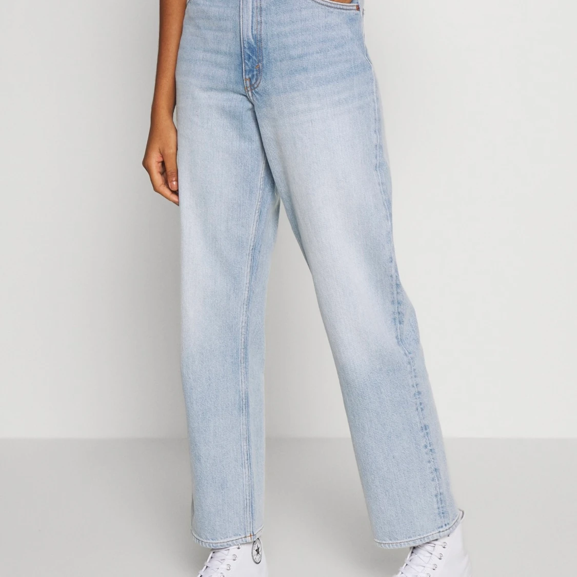 Straight leg jeans