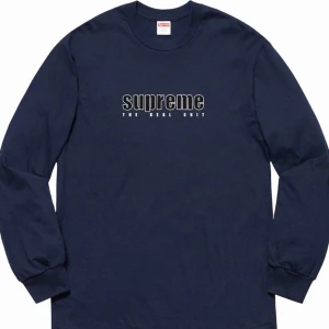  - Supreme The Real Shit Navy Helt ny