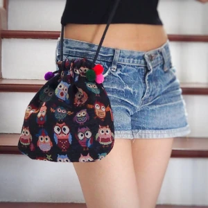  - tygpåse/väska  **handgjord**