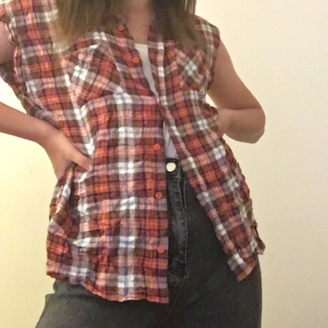 Randig kofta, storlek S