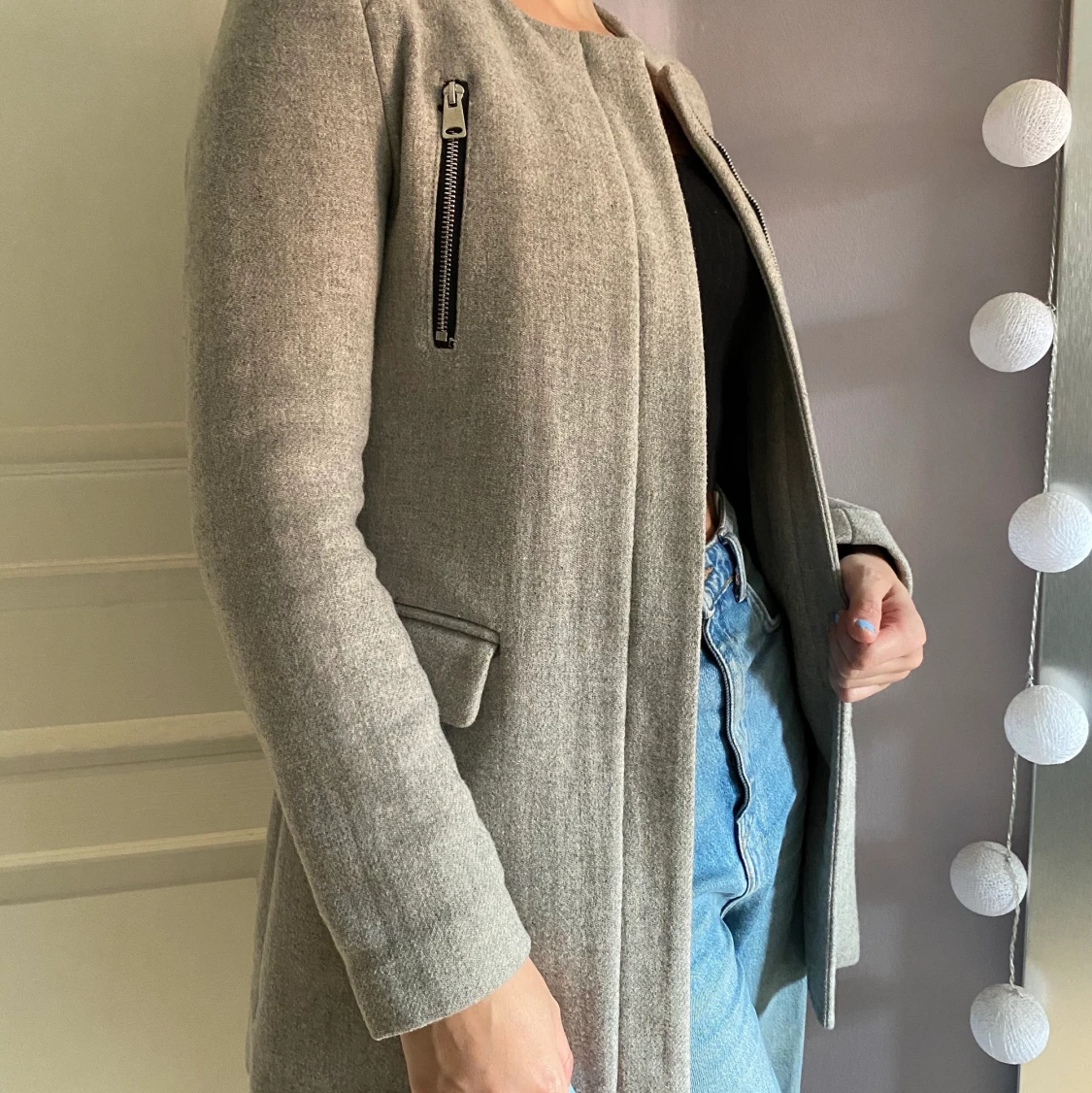 Grå kappa från Pimkie - 90