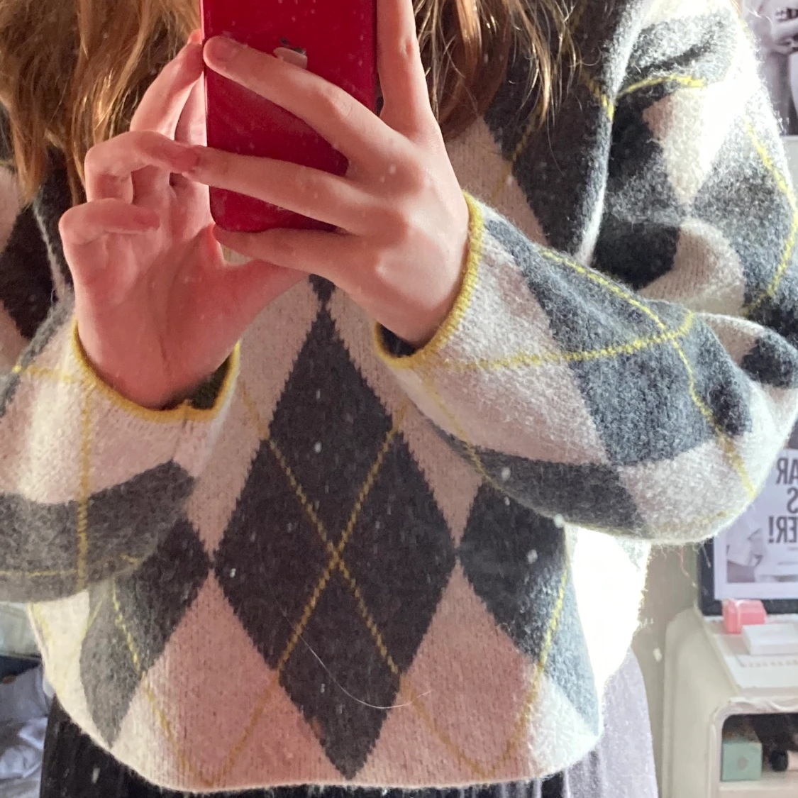 Stickad tröja från H&M x pringle of scotland.  - 90