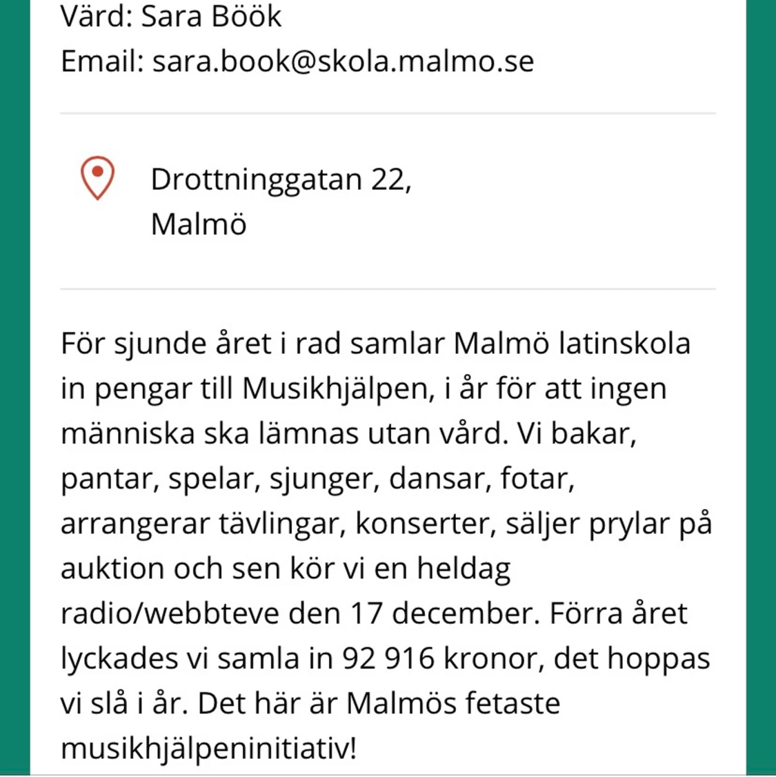 Skänk en slant till Musikhjälpen - 91