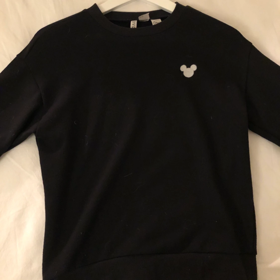 Svart sweatshirt strl XS