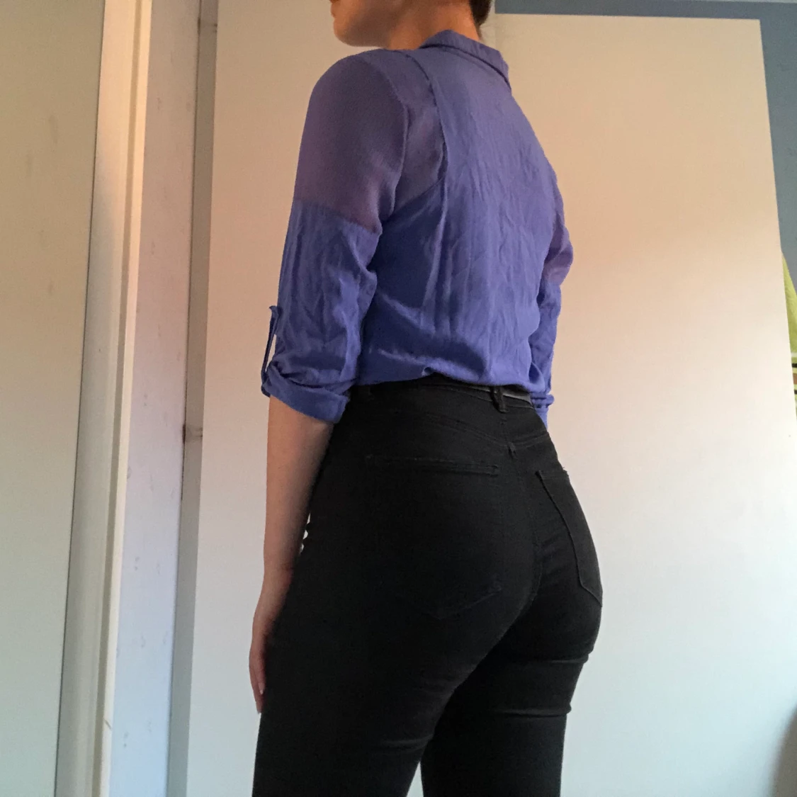 Viol blus skjorta - 91