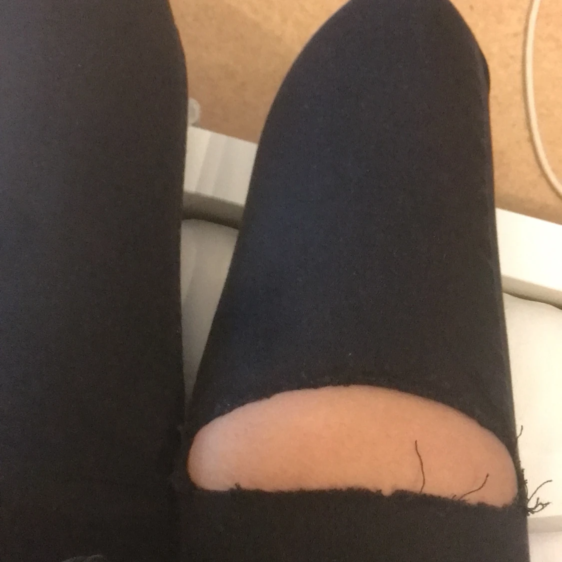 högmidjade jeans - 91