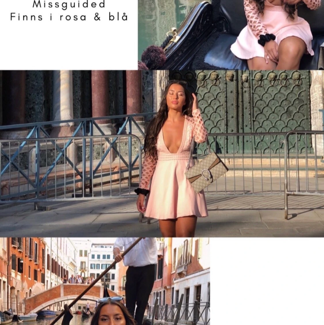 Fin blå klänning - 91