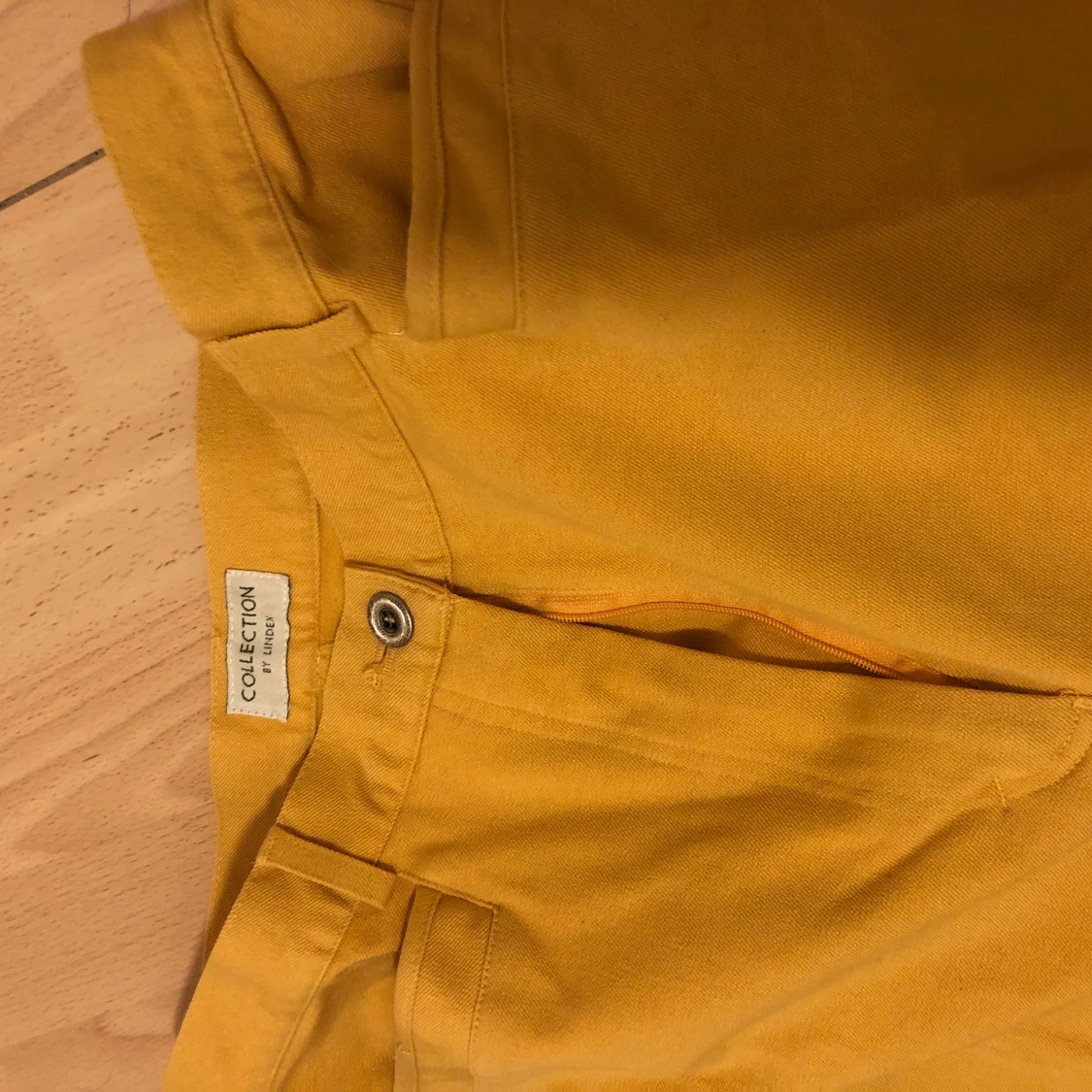 Vintage gula kostymbyxor - 91