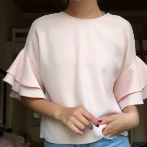  - Jättefin rosa blus, endast använd 1 gång! Jag står för frakt!