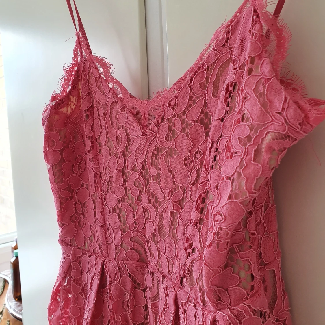 Rosa midiklänning från HM - 90