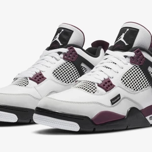 Air jordan 4  - Air jordan 4 x Paris saint germain. Har ett par i storlek eu 47/ US 12,5 helt oanvända köpt från sneakersnstuff, kvitto finns. Självklart kan man få fler bilder dessa bilder på skorna är från internet.