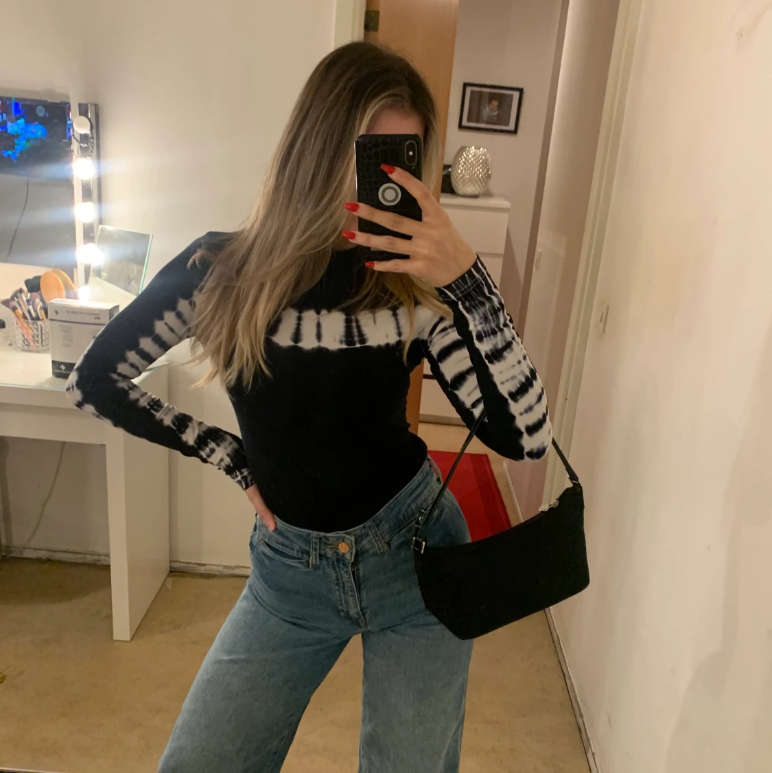 Batikmönstrad tröja  - 90