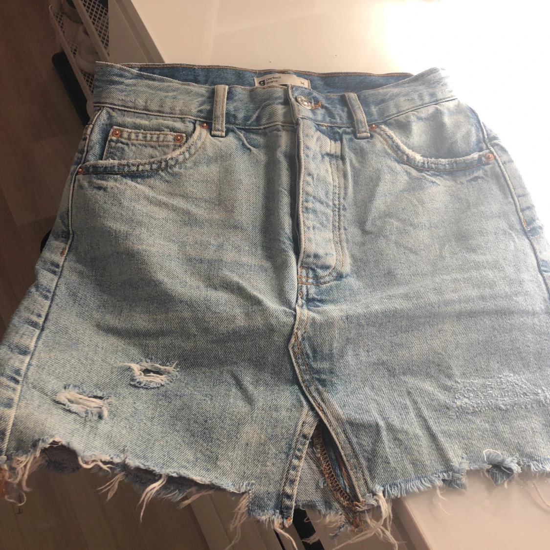 Gina Jeans kjol