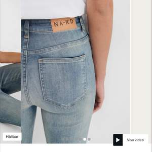 Säljer ett par jeans från NAKD i storlek S. Mitt pris 50kr + frakt💕