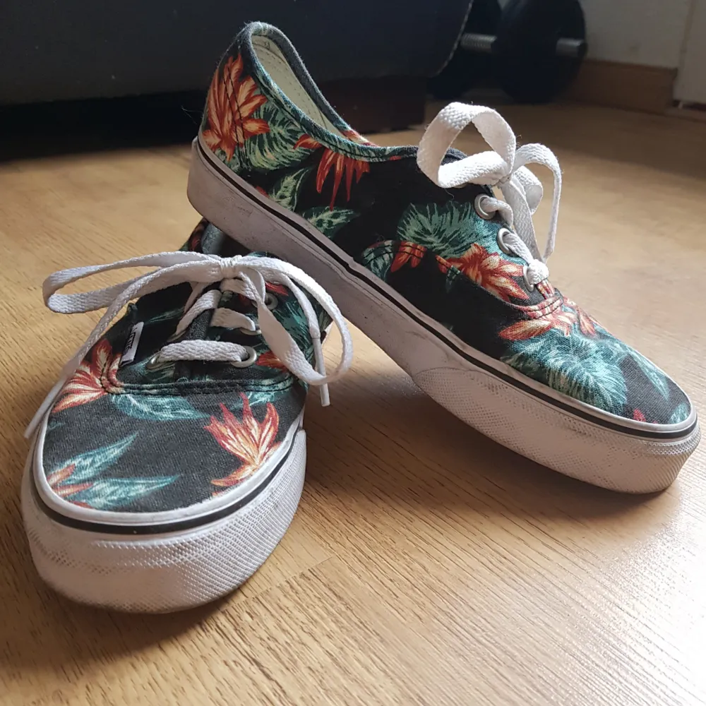 Vans sneakers. Använda fåtal gånger. Lite smutsiga men absolut inte något som inte går bort med tvätt. Om du har tur kanske jag hinner tvätta dom åt dig! . Skor.