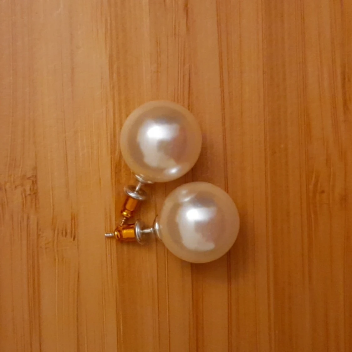 Stora pärlörhängen