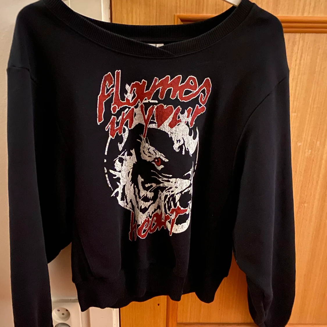 Supercool sweatshirt med tryck - 90