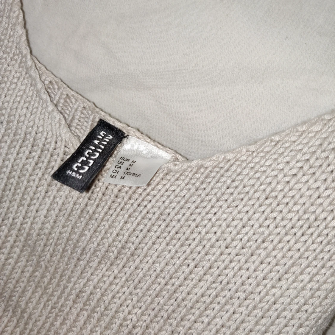 Söt stickad croptop - 91