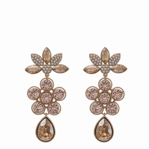  - Lilly and rose örhängen, använt en gång!