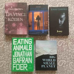  - Bild 1: Inbundna, 20 kr/st.  Bild 2: Häftade, 10 kr/st. Bild 3: Pocket, 5 kr/st. Kan mötas i Malmö. Frakt tillkommer om bok skickas.