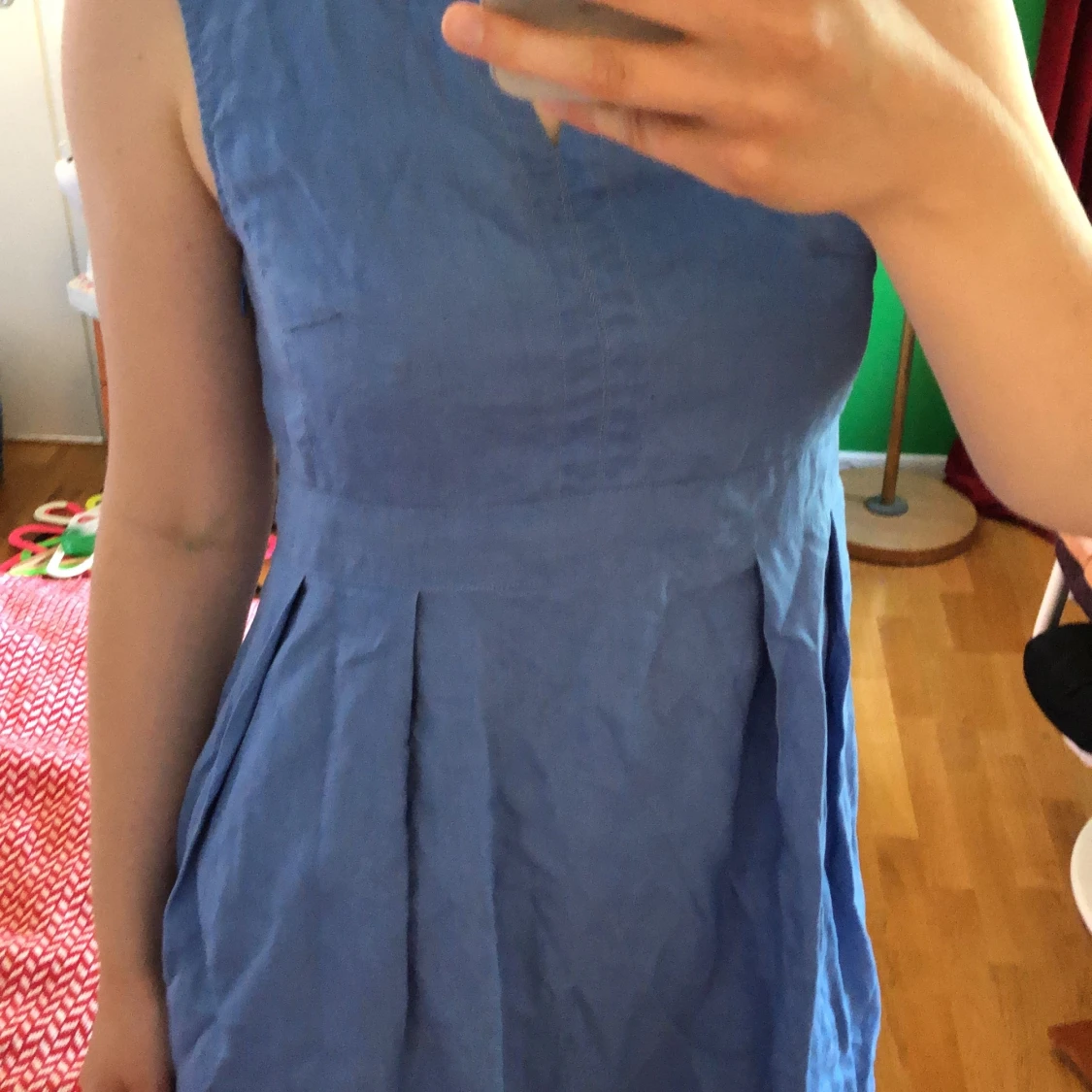 Blå sommarklänning - 91