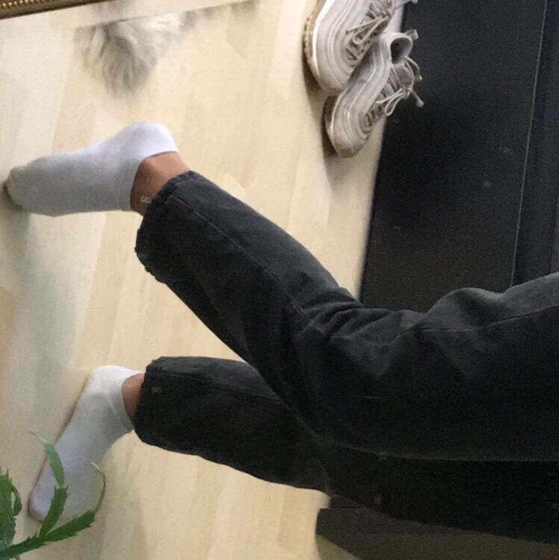 Svarta Mom jeans  - 90