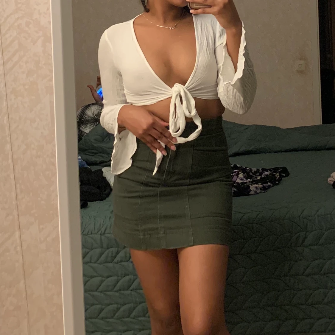 Topp från Missguided i storlek 34