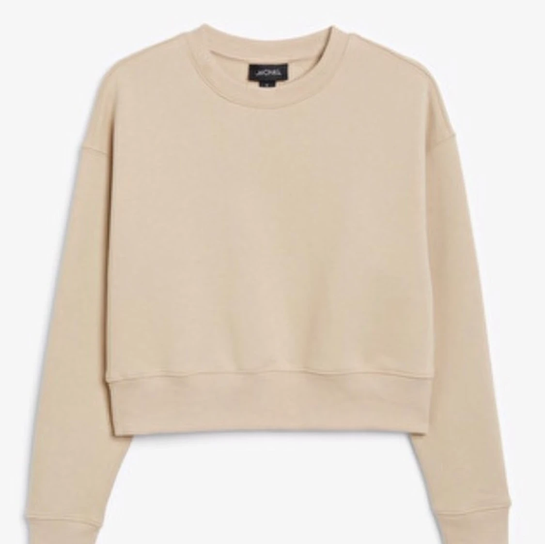 Croppad sweatshirt 
