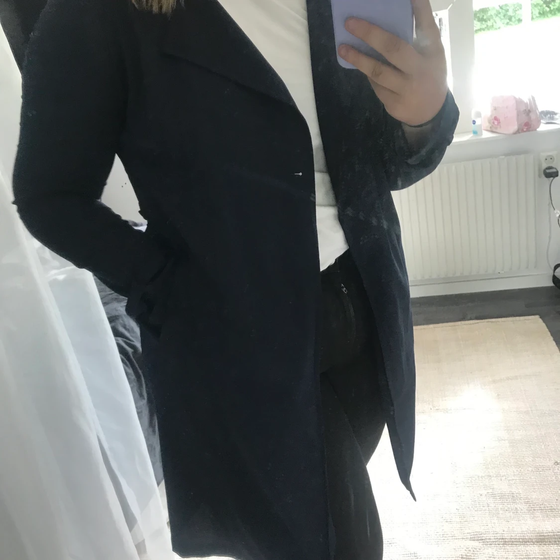 Marinblå kappa - 91