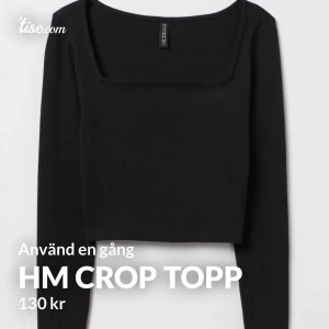 Hm crop top  - Fin topp använd endast en gång