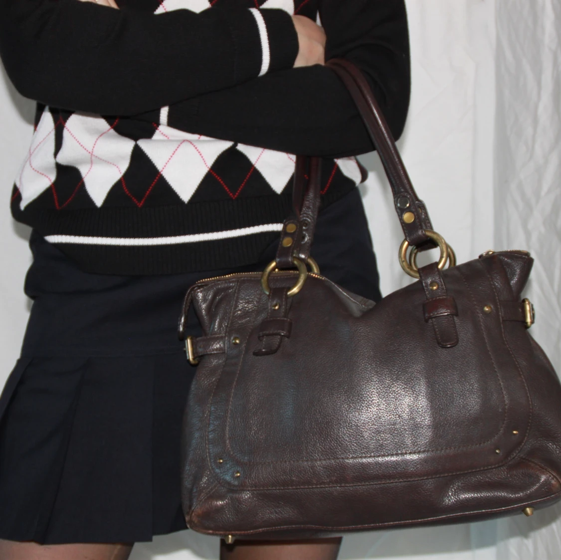 #14 BRUN VÄSKA - 90