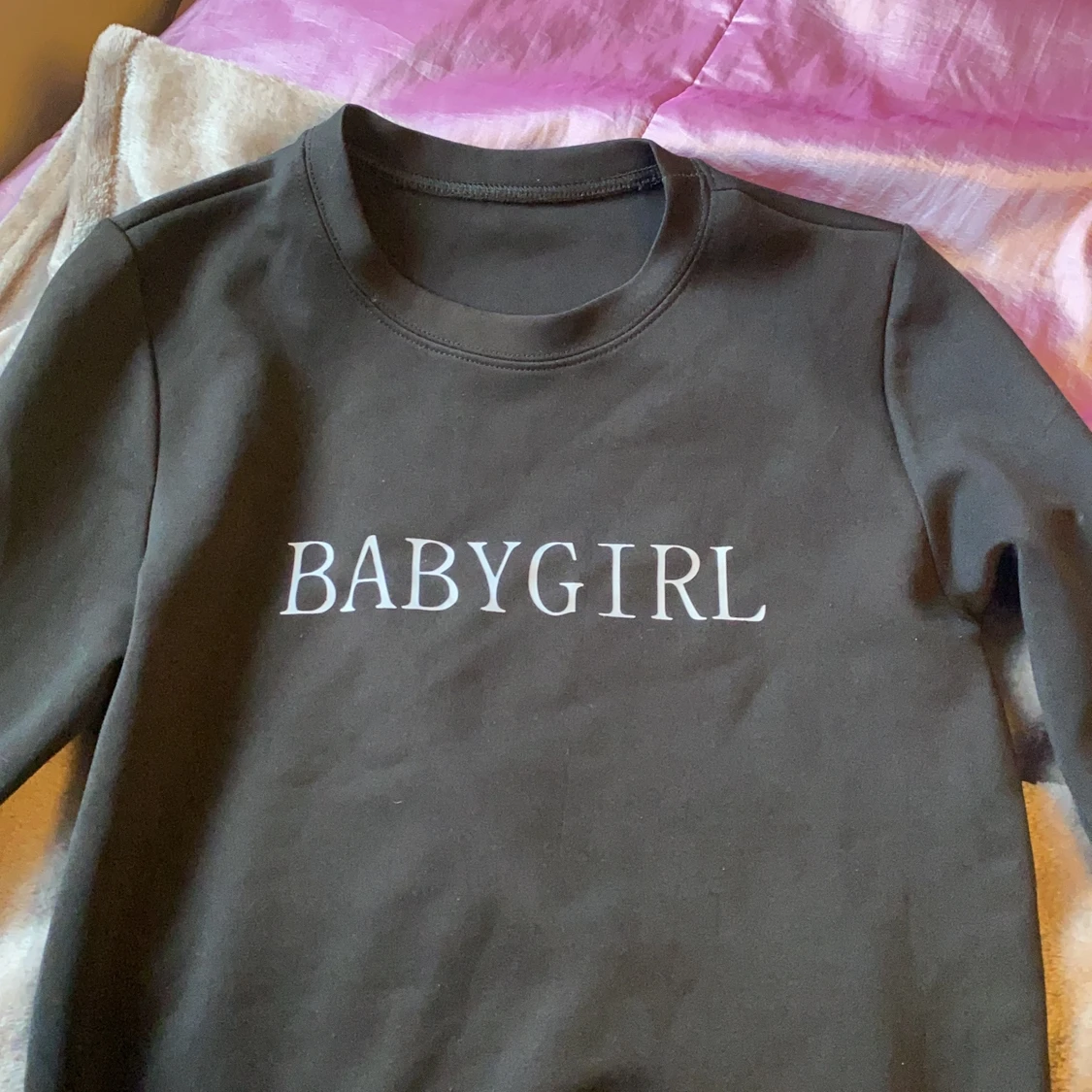 Tjocktröja med tryck  - 90