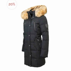  - Rock and blue vinterjacka med fusk päls