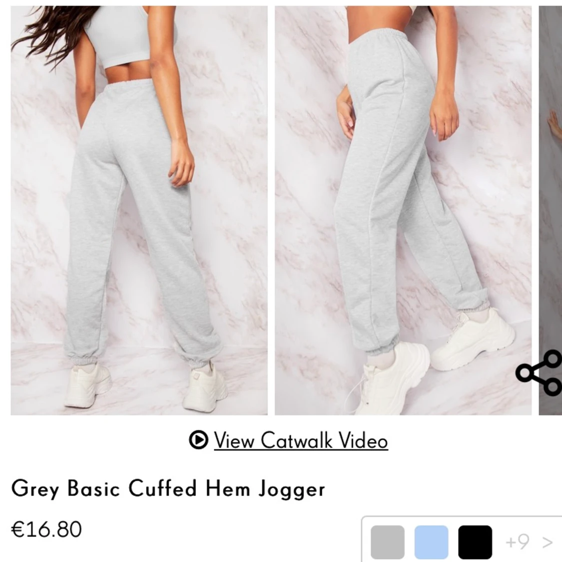 PrettyLittleThing Mjukisbyxor - 90