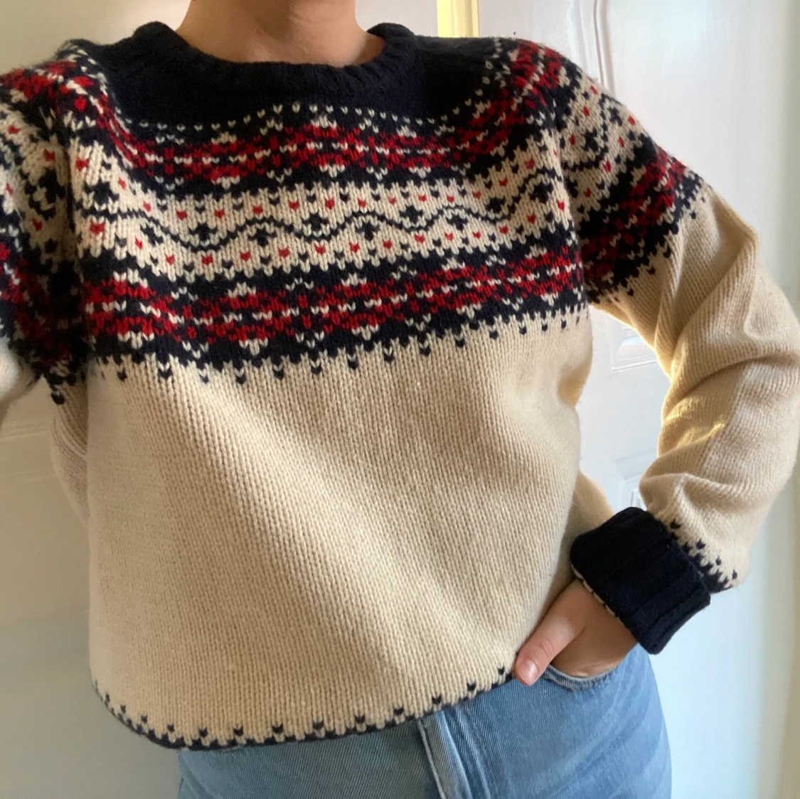 Gant stickad tröja - 90