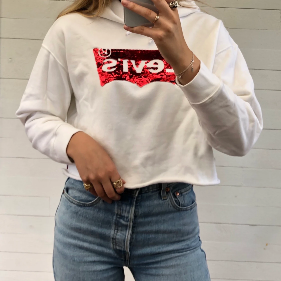 Levi’s croppad hoodie - 90