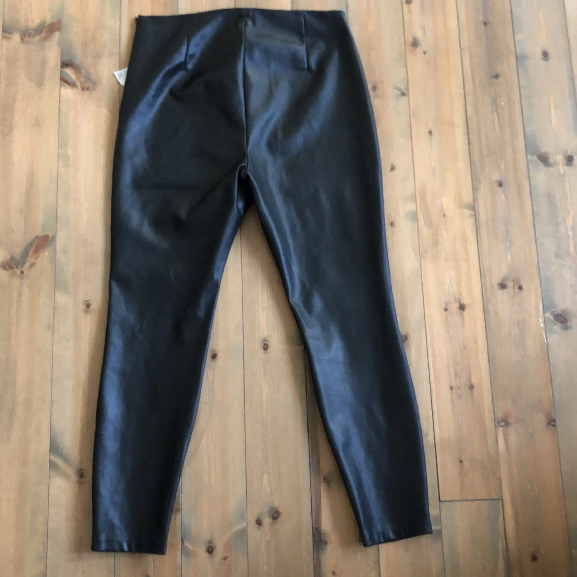 Fake läder byxor - 91