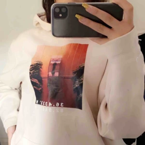 - Oversized hoodie med supersnyggt tryck på från Collusion! Säljer för den kommer inte till användning. Kan mötas upp i Skåne annars står köparen för frakt!  Nypris 270kr och knappt använd så precis som ny!  Skriv för fler bilder eller frågor😚