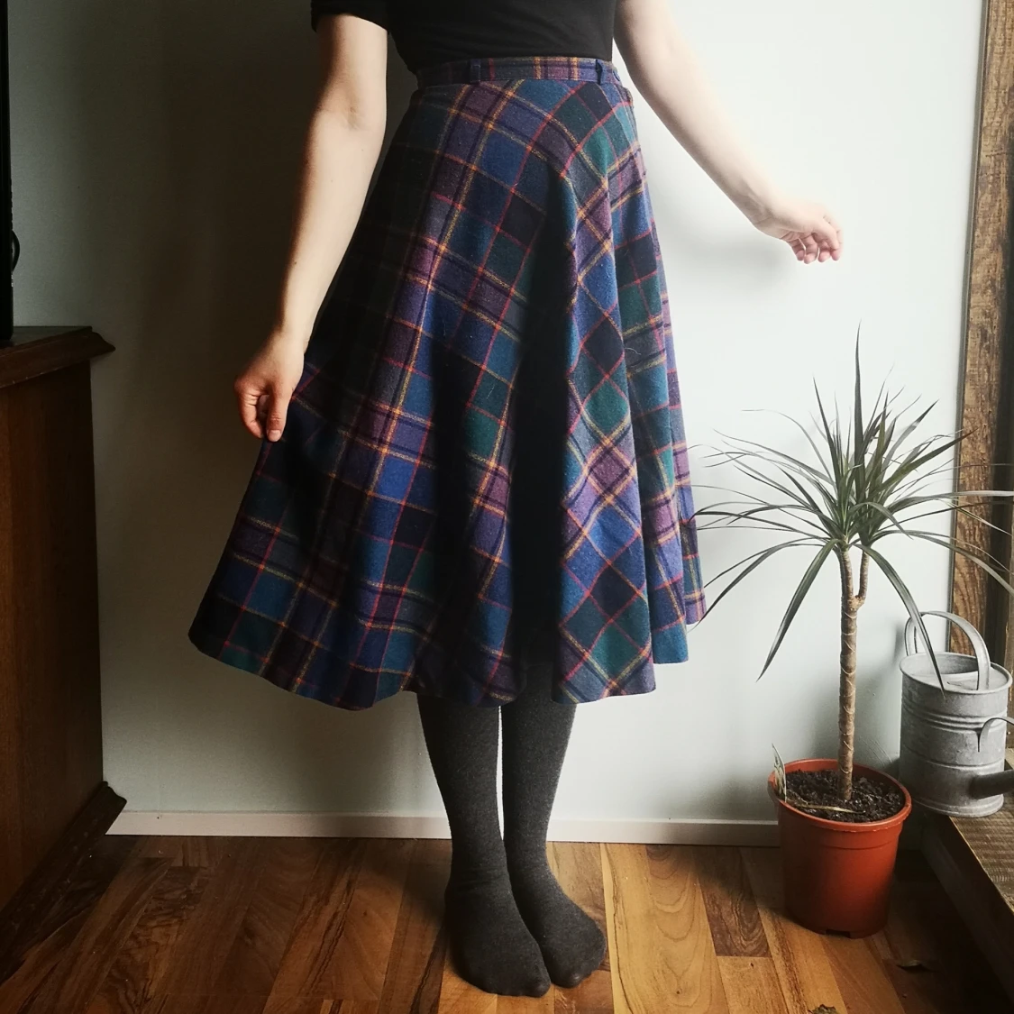 Skotskrutig kjol - 90