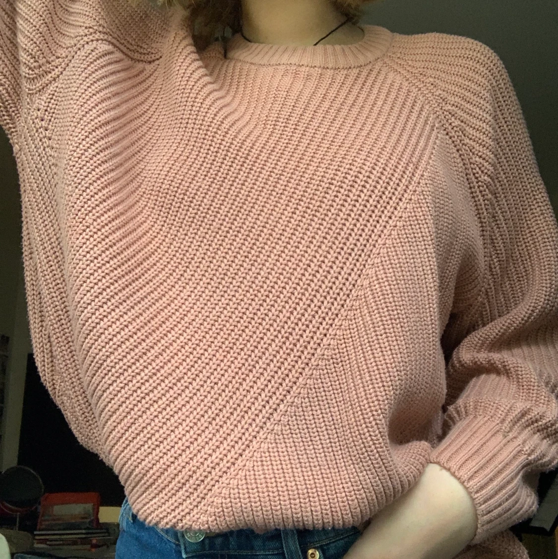 Stickad tröja, monki - 90