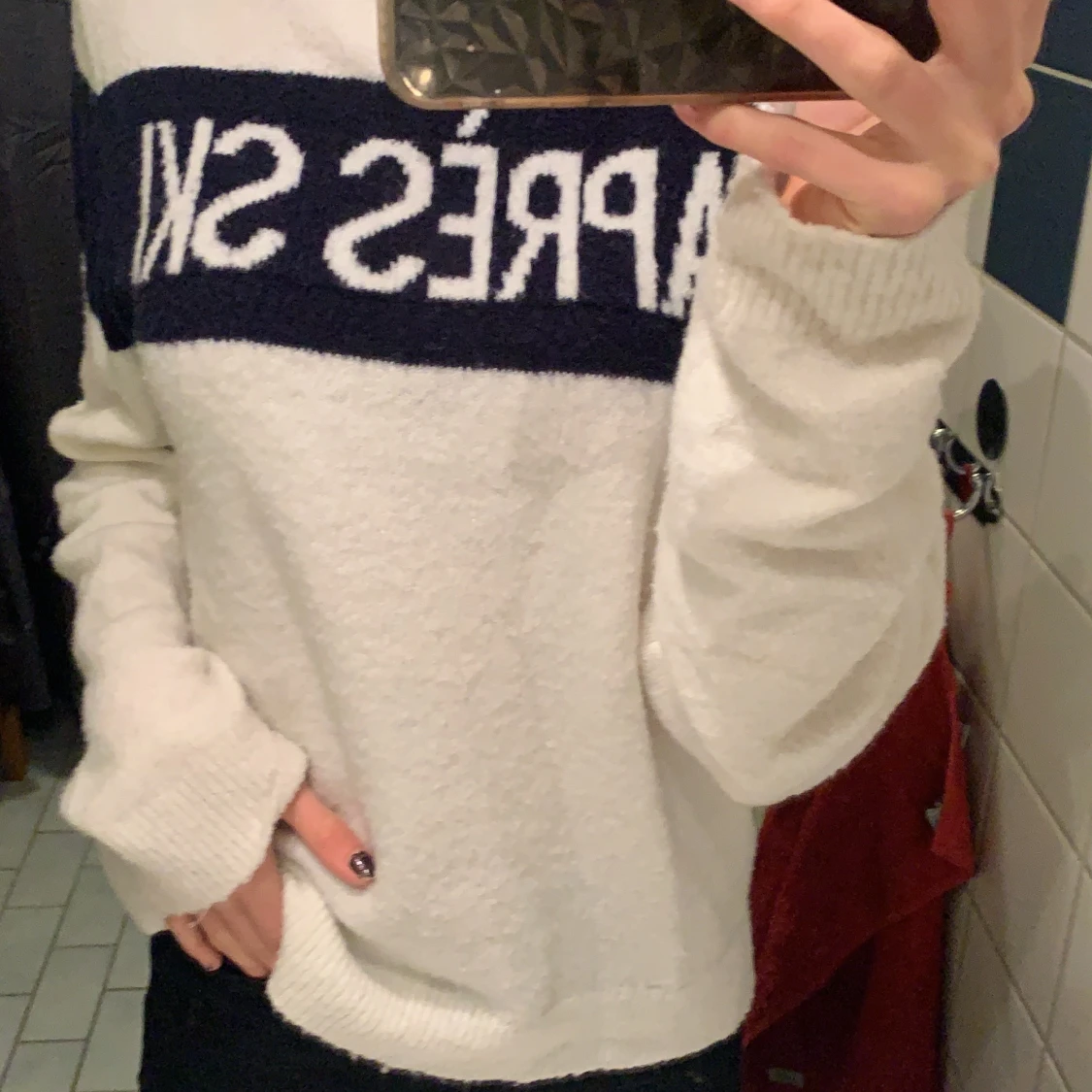 Varm mysig polo  från Gina!  - 90