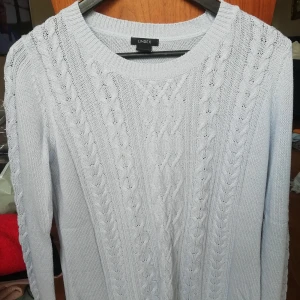 Långärmad tröja  - Ljusblå långärmad tunn tröja 