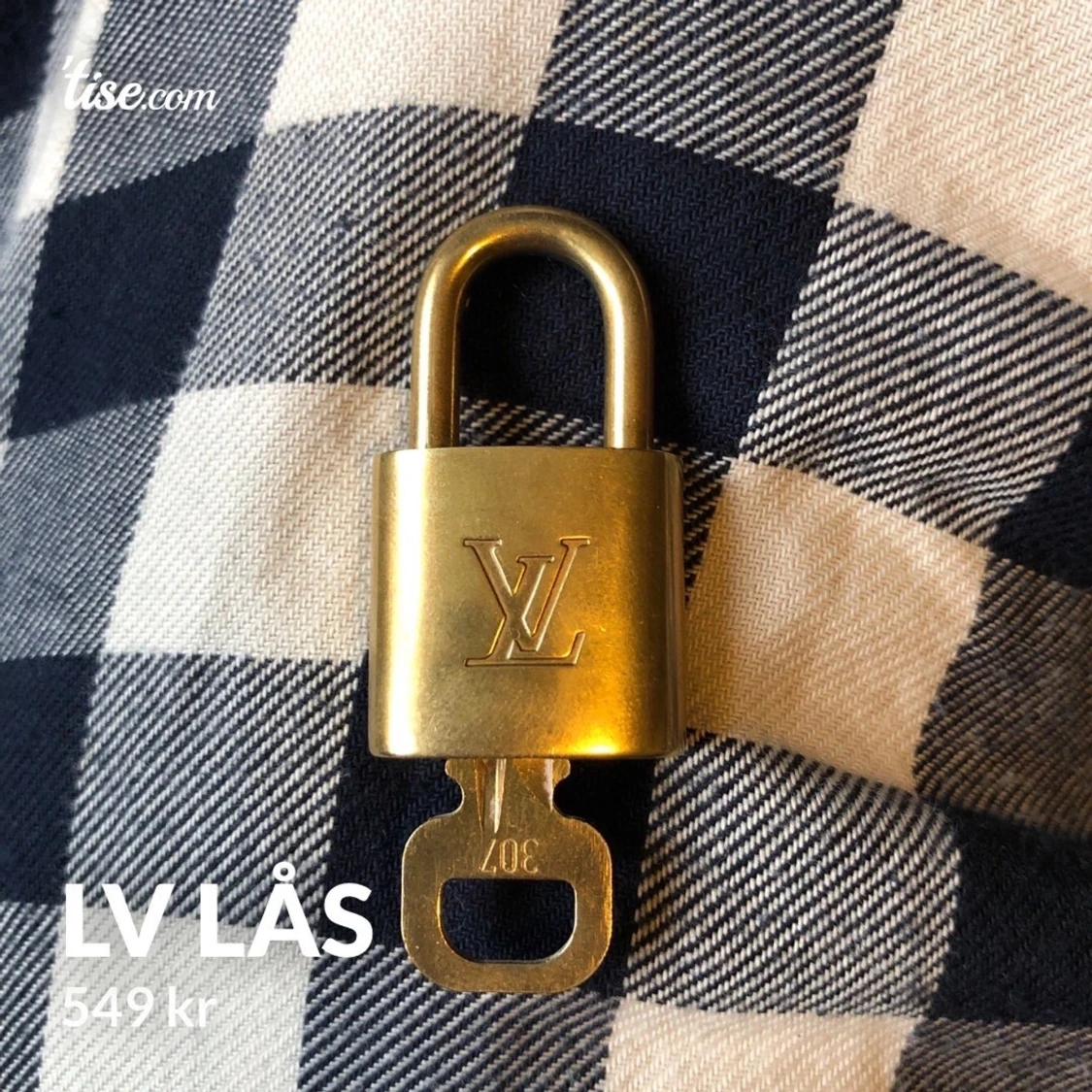 Louis Vuitton lås (smycke)
